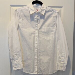Levi's Women's White Button Down Shirt